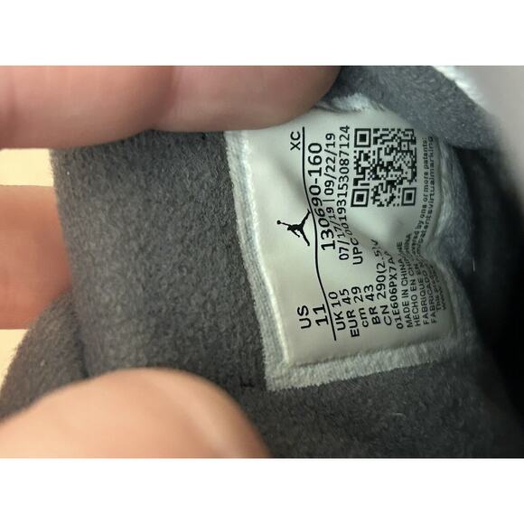 Nike Air Jordan 12 XII 2003 Style Retro White Dark Grey 130690-160 Men’s 11 RARE - Picture 11 of 16